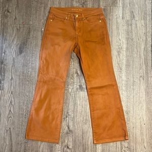 Michael Kors rustic orange jeans